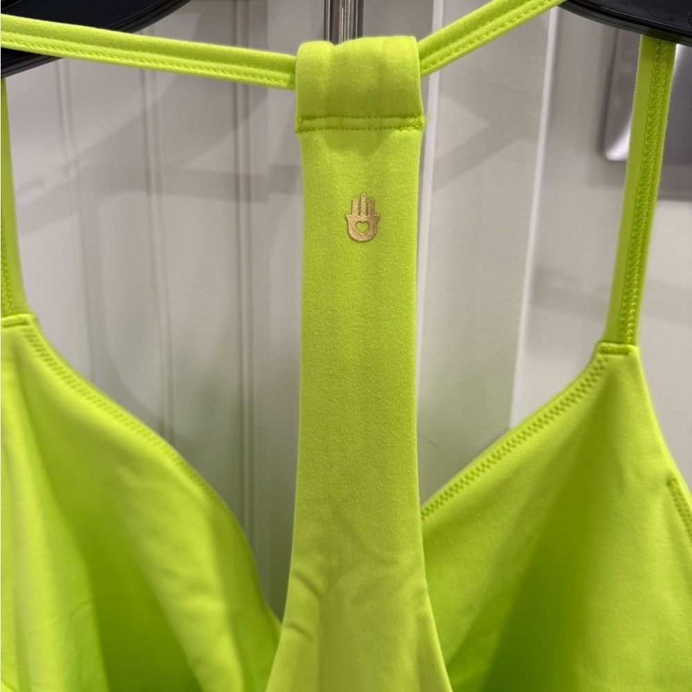 NWT Spiritual Gangster Jet Active Dress Lime Green Small - Picture 3 of 4